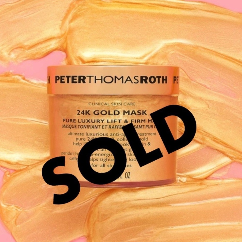 🥰FREE♥️NEW PTR 24K GOLD MASK or Irish MoorMud Mask —(GOLD IS SOLD)